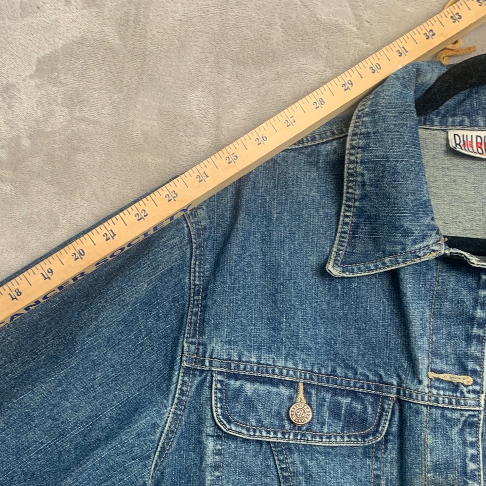 bill blass Medium Blue Denim Jean Jacket - Picture 9 of 16